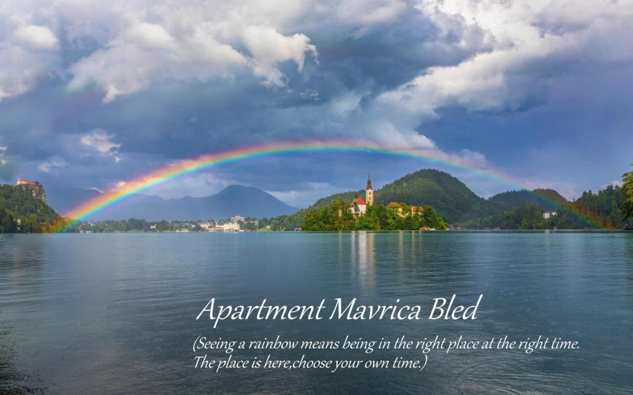 Apartment Mavrica Bled, Quiet Location, With A View Of The Lake Exterior foto